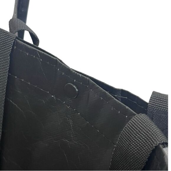 Lululemon | Black White Shopping Beach Tote Car Travel Clothing Pack Bag OS - Picture 3 of 5